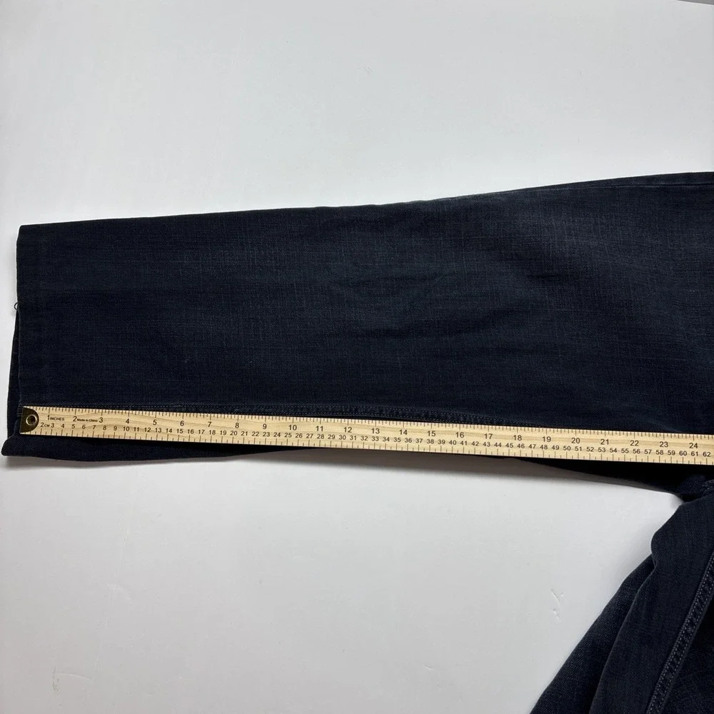 Y2K RSRV woven pocket ‎ Button fly Mens Jeans Blue 36x32